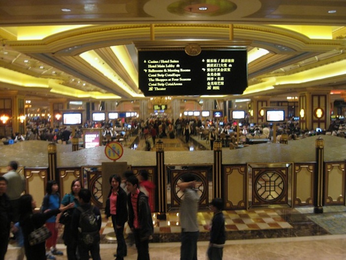Casino in Macau's Venetian